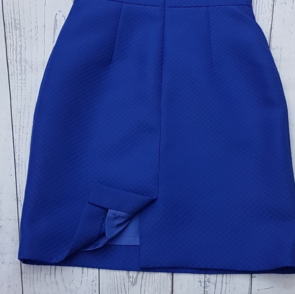 Tahari Arthur S Levine Blue Dress - Picture 9 of 10